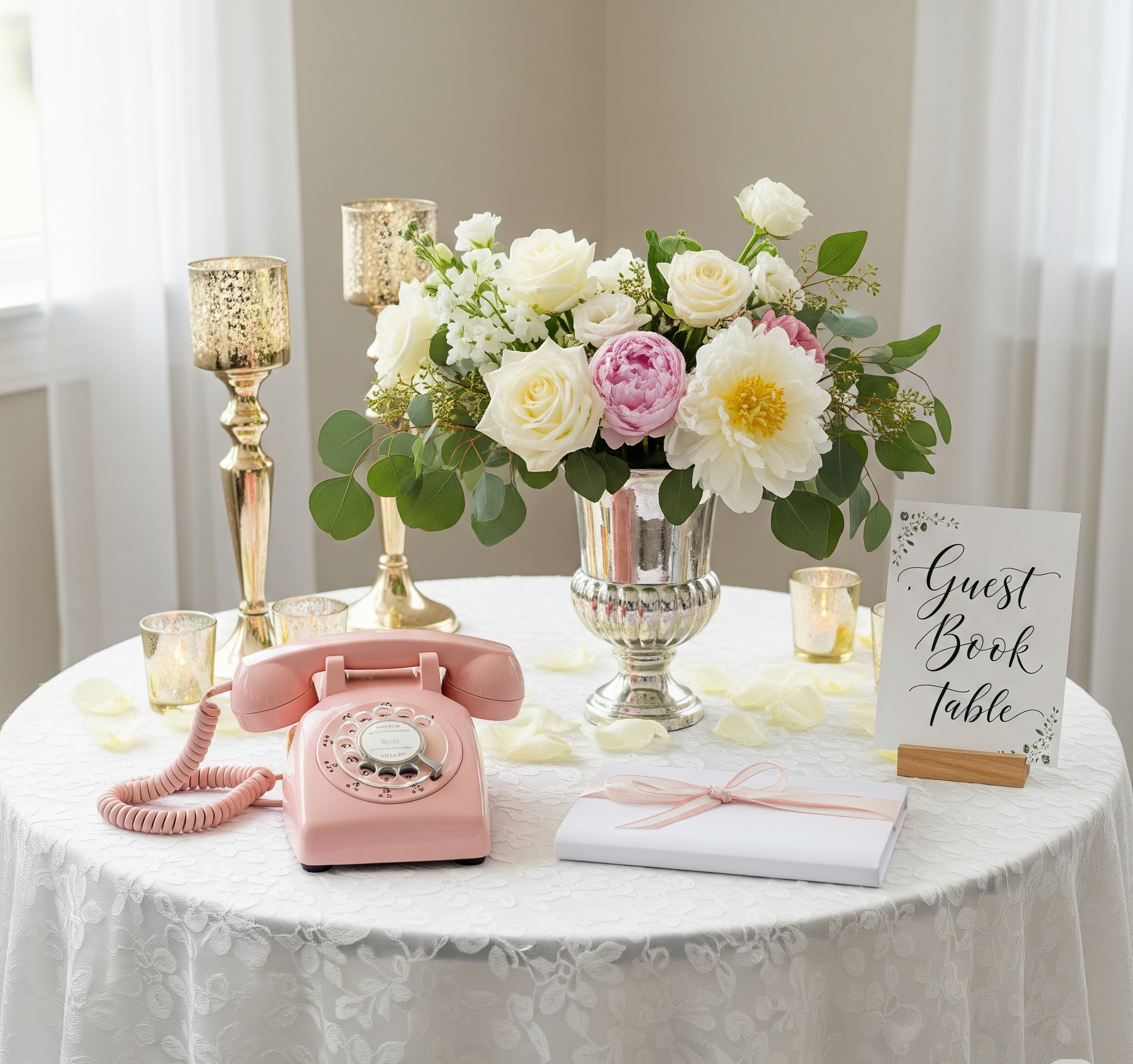 Nişan masası detayı